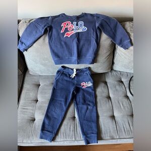 Toddler Polo Ralph Lauren Sweatsuit Size 5